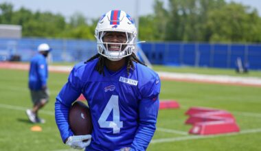James Cook Energizes Buffalo Bills Minicamp Amid Contract Talks
