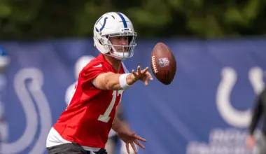 Daniel Jones battles Anthony Richardson for Colts QB1 while Vikings eye 2026 draft implications