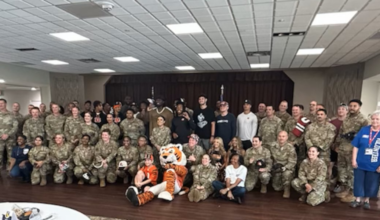 Cincinnati Bengals visit Wright-Patterson Air Force Base
