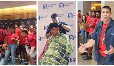 Texans’ Frank Ross holds annual Coaches’ Cuts event to benefit Covenant House Texas: ‘It means a lot’