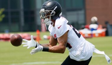 A.J. Terrell says the Falcons' defensive rookies are all about business