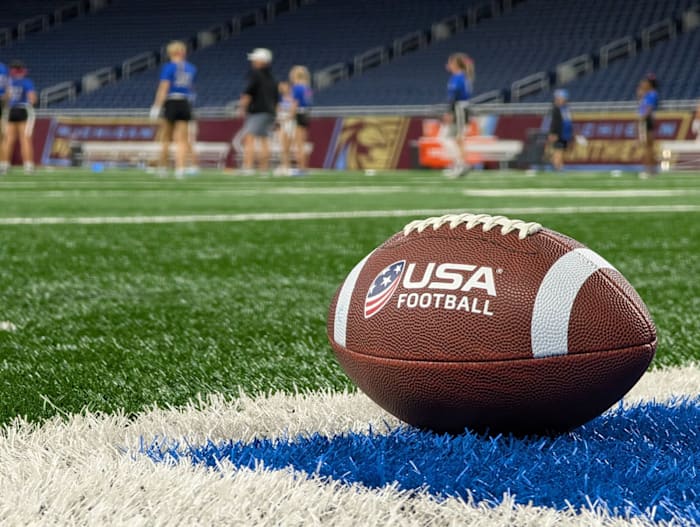 Michigan girls high school flag football league holds first state championship