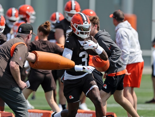 Scenes from Cleveland Browns mandatory minicamp Wednesday, June 11, 2025 in Berea
