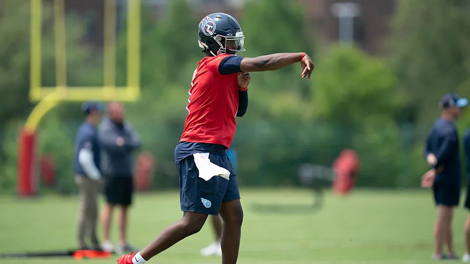 Tennessee Titans QB Cam Ward.Denny Simmons / The Tennessean / USA TODAY NETWORK via Imagn Images