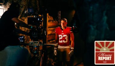 Behind the Scenes at 49ers Media Day 🗞️