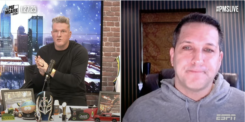 Adam Schefter 'essentially banned' from 'The Pat McAfee Show'