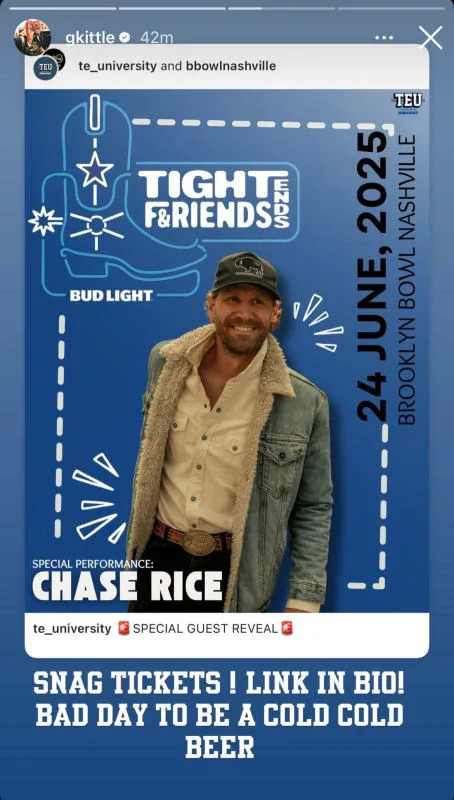 George Kittle, Instagram George Kittle&comma; Instagram