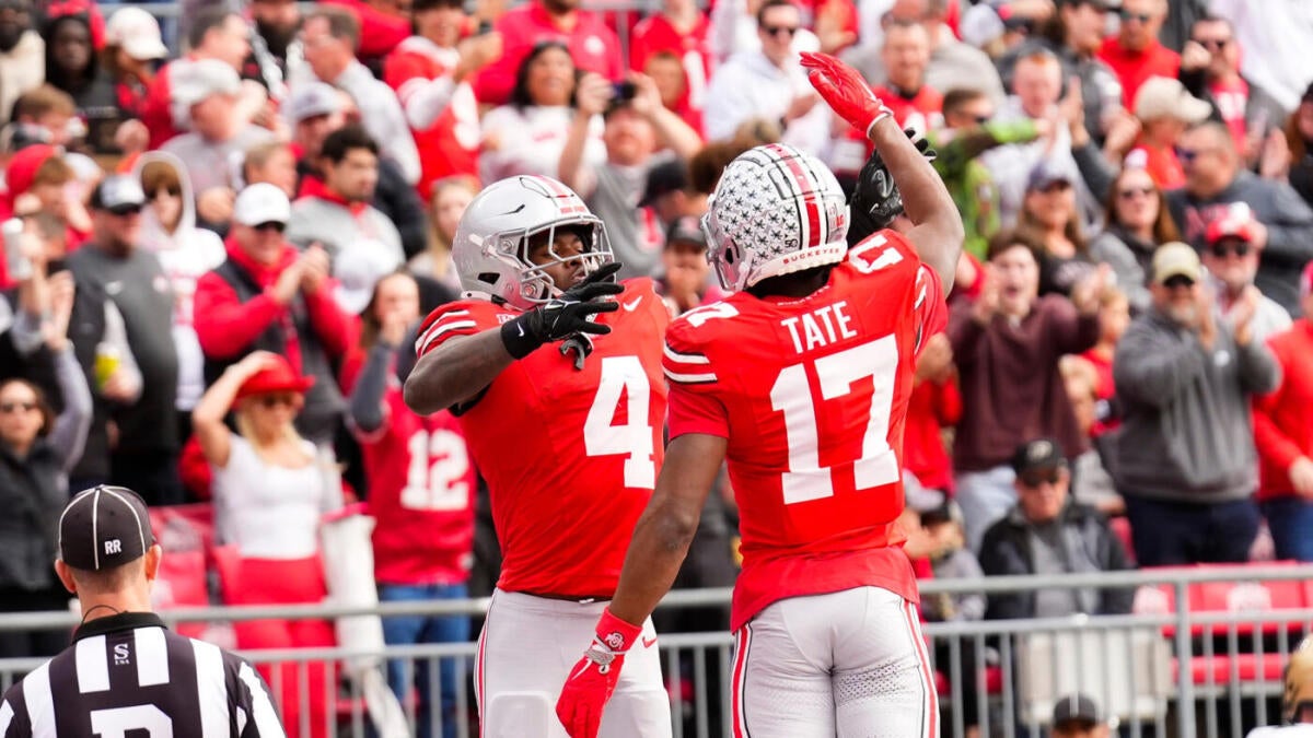 College football's top WR rooms: Ohio State clearly reigns supreme, but who's behind the Buckeyes?