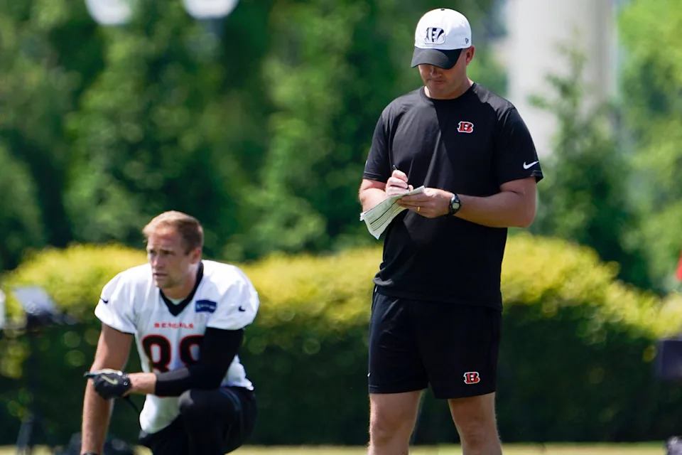 Bengals head coach Zac Taylor says he welcomes change to his staff. "I just think anytime there is change within a program and change in the coaching staff, it's good," he said. "It makes me adjust."