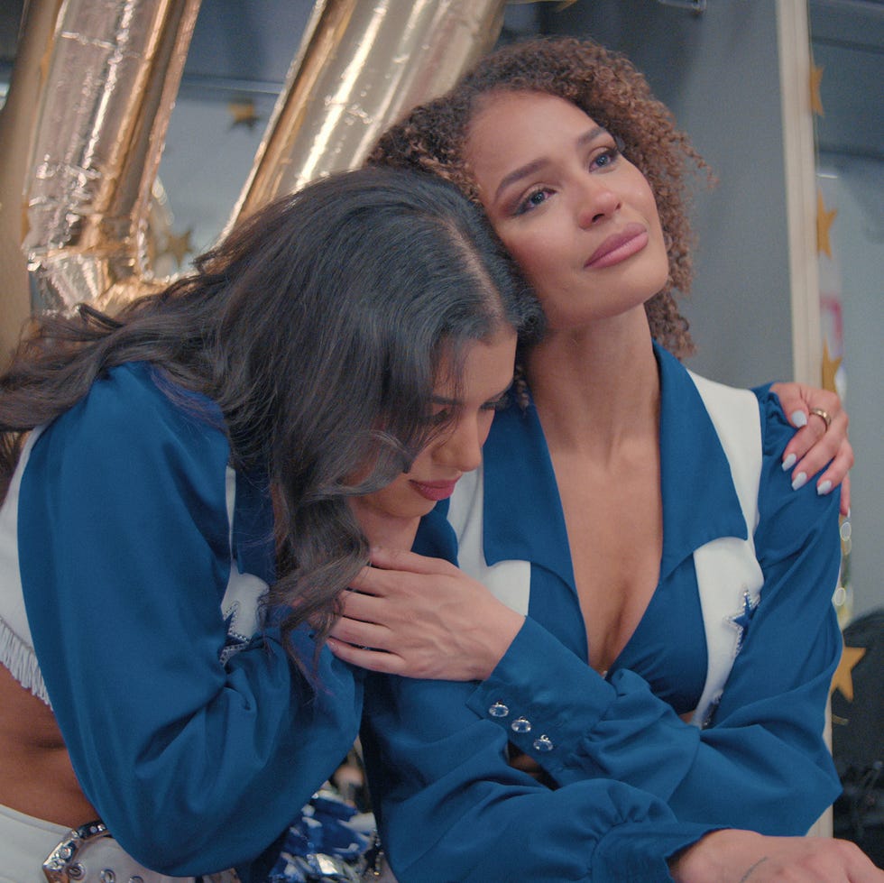 america's sweethearts: dallas cowboys cheerleaders, season 2. (l to r) chandi and jada in america's sweethearts: dallas cowboys cheerleaders, season 2. cr. courtesy of netflix © 2025