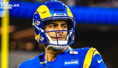 Jimmy Garoppolo to start at quarterback for Rams in Week 18 vs. Seahawks