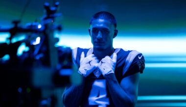 Behind the scenes from Carolina Panthers production day
