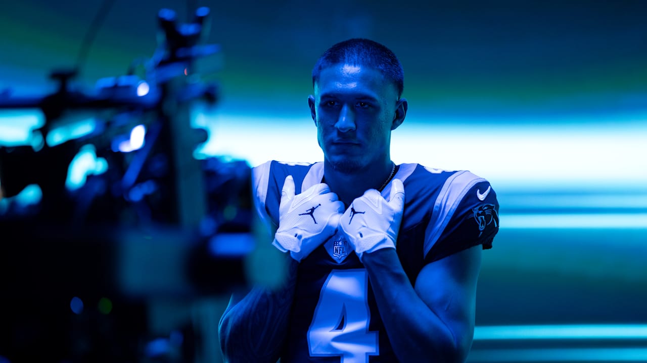 Behind the scenes from Carolina Panthers production day