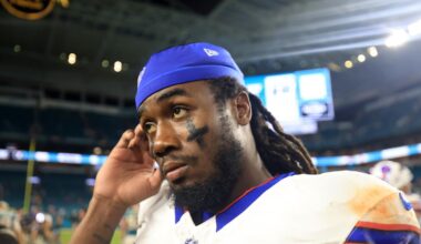 Bills Running Back James Cook Is At Bills Minicamp