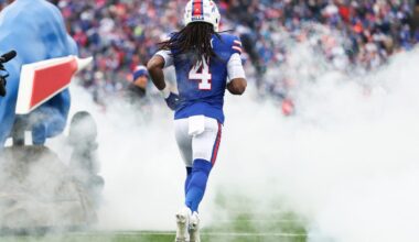 Running Back James Cook At Bills Mandatory Mini-Camp