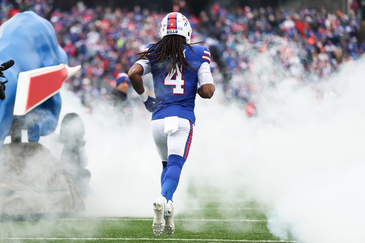 Running Back James Cook At Bills Mandatory Mini-Camp