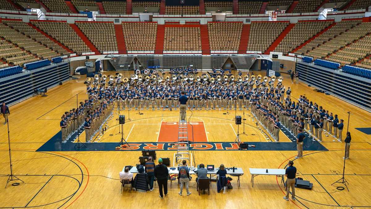 Auburn band records official theme for EA College Football 26