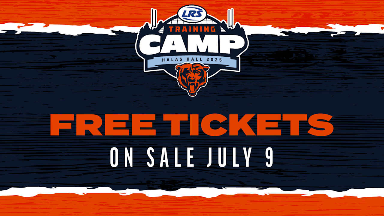 Chicago Bears announce open practice schedule and ticket information for 2025 Chicago Bears Training Camp by LRS and Family Fest 