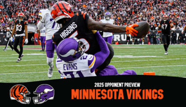 Bengals 2025 Opponents: Minnesota Vikings