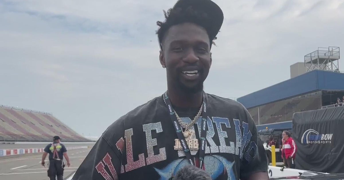 Detroit Lions' Kerby Joseph serves as grand marshal at Michigan International Speedway