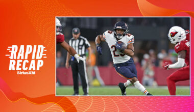 Bears fall to Cardinals in Arizona