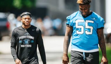 Rookie wideout Jimmy Horn Jr. sidelined with a hamstring, and other injury updates