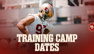 NFL Announces 49ers 2025 Training Camp Dates