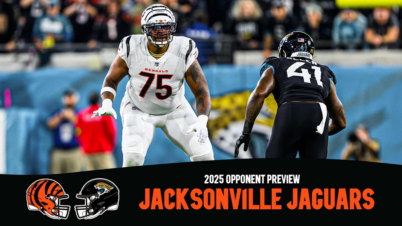 Bengals 2025 Opponents: Jacksonville Jaguars