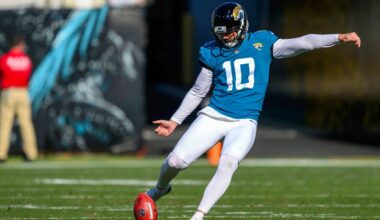 Jacksonville Jaguars kicker Brandon McManus