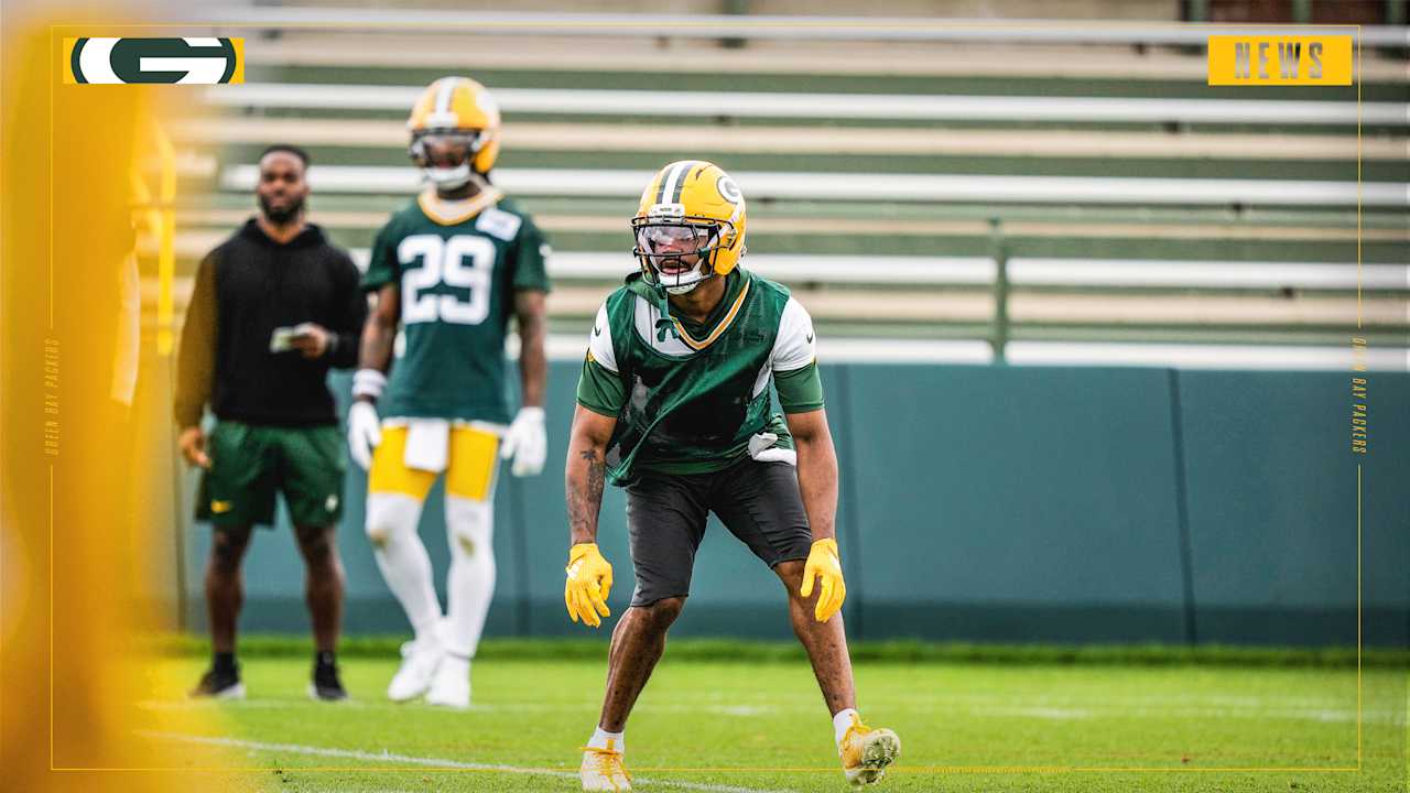Bo Melton testing his versatility at cornerback this summer