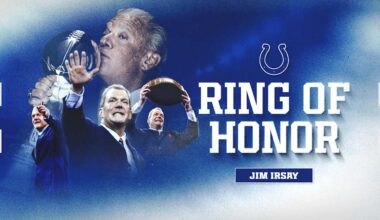 Colts to induct late Owner and CEO Jim Irsay into Ring of Honor in Week 1 of 2025 regular season