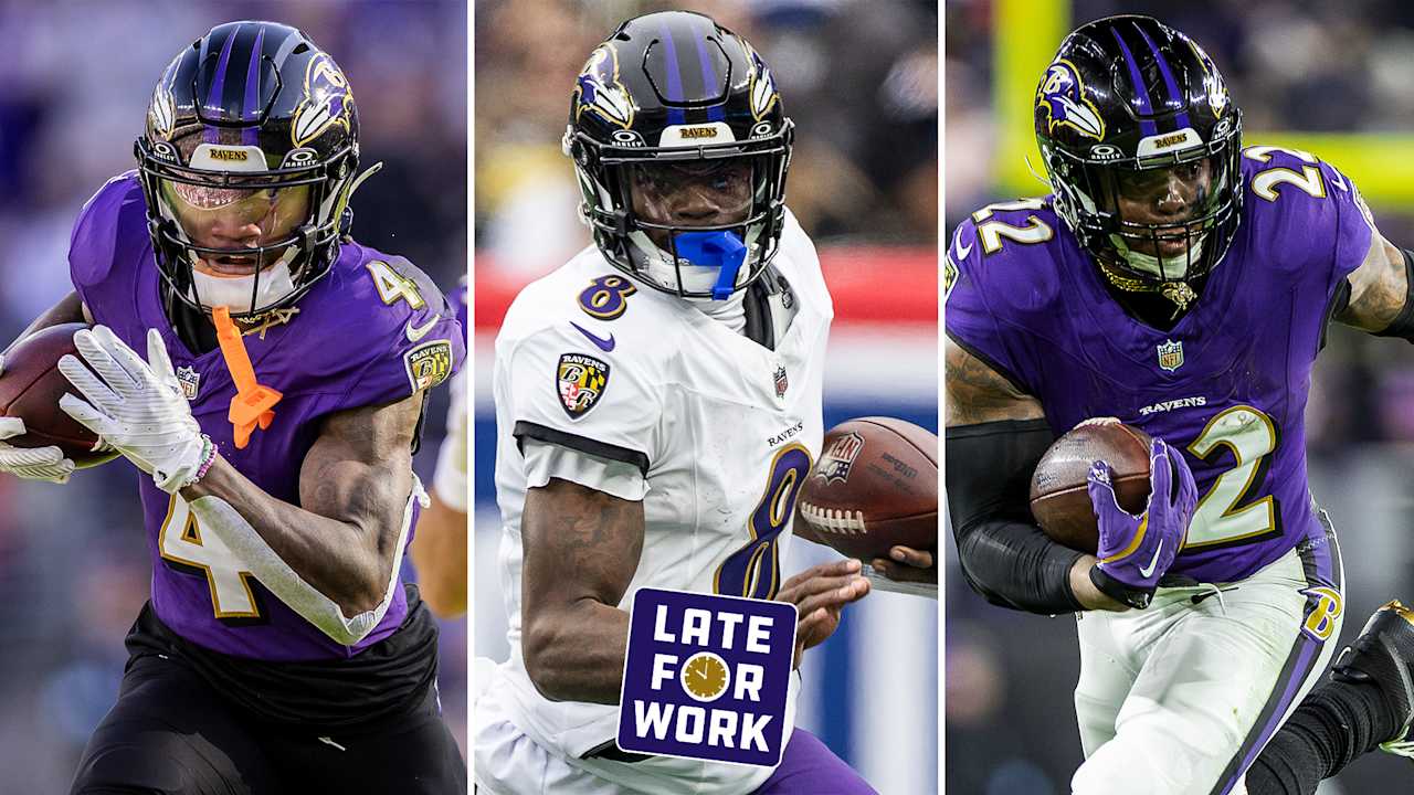 Ravens Have No. 1-Ranked Offensive Triplets