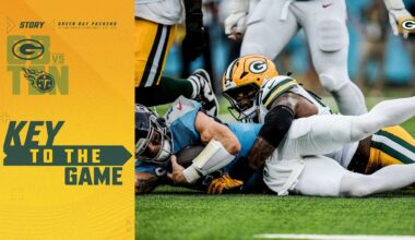 Packers’ defense gets after Titans on eight-sack day