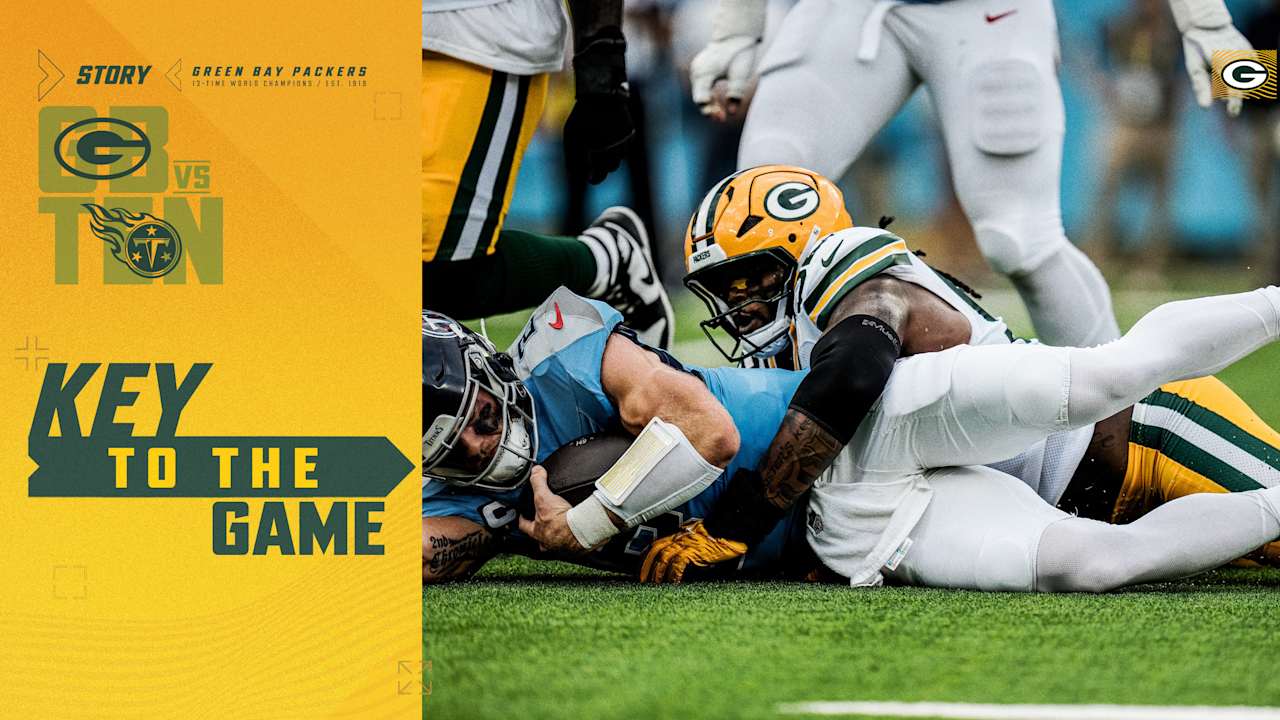 Packers’ defense gets after Titans on eight-sack day