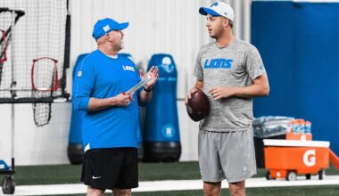 Detroit Lions QB Jared Goff on working with a new OC: 'It’s a fun challenge'