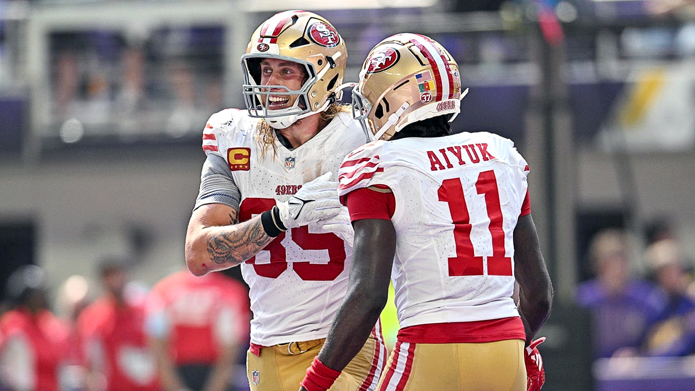 Kimes ranks 49ers offense No. 8, praises George Kittle's impact