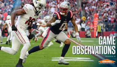 Nine Takeaways From the Patriots Loss to the Cardinals in Week 15
