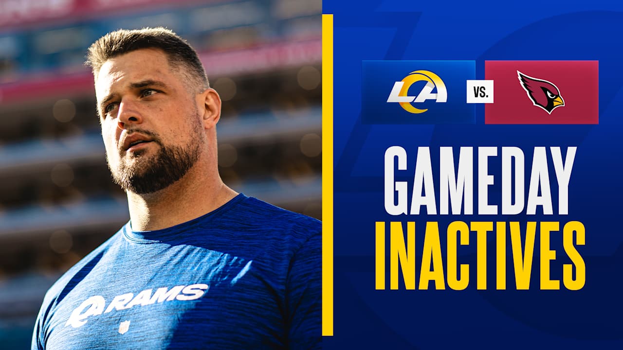 Offensive lineman Rob Havenstein among Rams' inactives for Week 17 vs. Cardinals