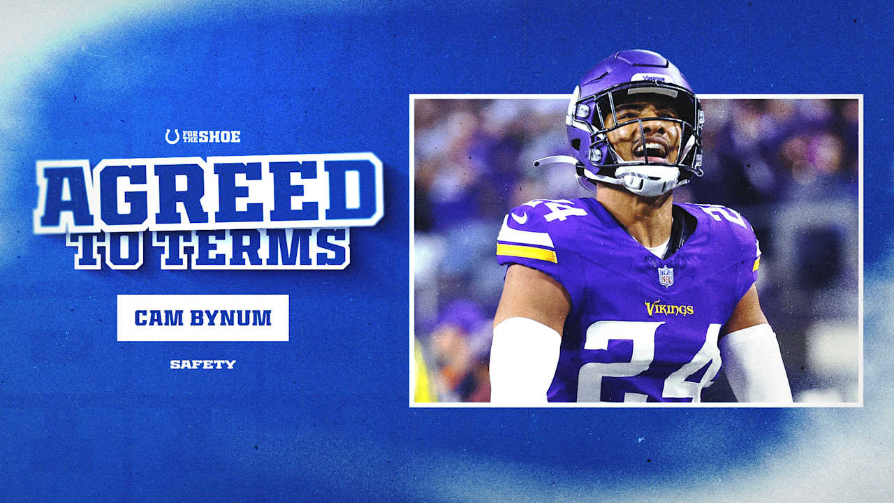 Colts agree to terms with free agent S Cam Bynum