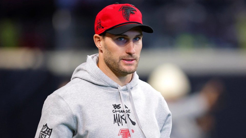 Kirk Cousins of the Atlanta Falcons.