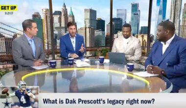 'Why though?' - ESPN viewers left confused by Dak Prescott debate live on Get Up with NFL season not on for months