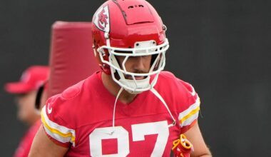Kansas City Chiefs announces two major roster cuts including Travis Kelce rival tight-end following practice minicamp