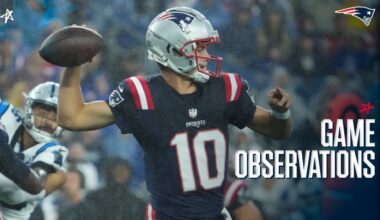 10 Takeaways From the Patriots Preseason Win Over the Panthers 