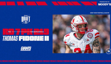 TE TE Thomas Fidone II, Nebraska, Round 7, Pick 219