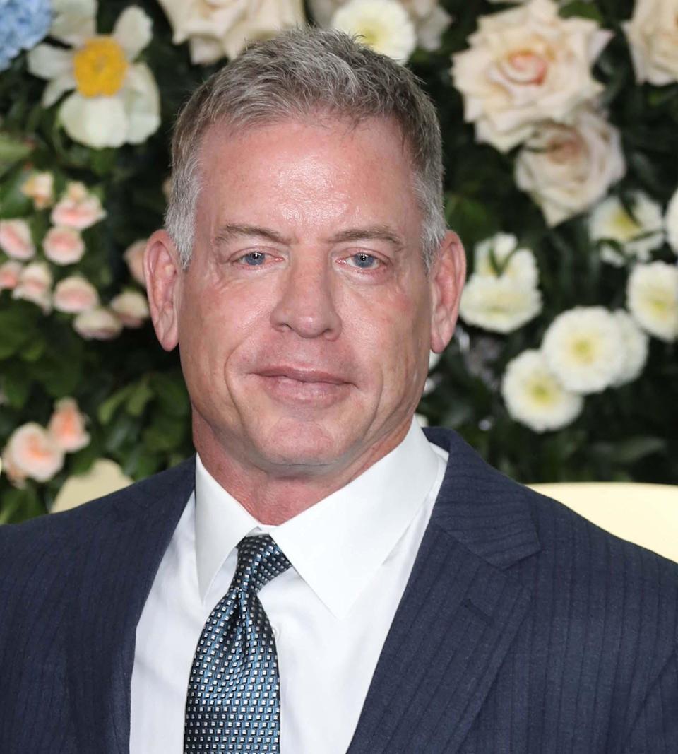 Troy Aikman at the Disney 2025 Upfront - New York