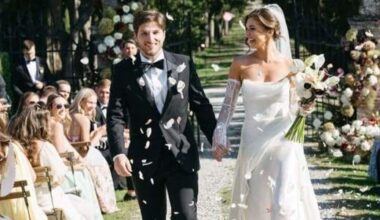 Dallas Cowboys cheerleader ties the knot in dreamy wedding in Tuscany