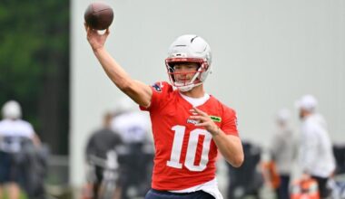 2025 NFL OTA and minicamp takeaways: Drake Maye has impressive first day at Patriots camp; Ravens WR shines