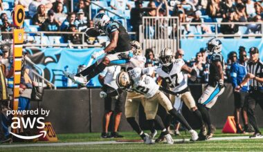 Panthers come back to beat the Saints