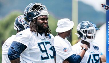 Titans DL T'Vondre Sweat Feeling “Great”, Ready to Attack Year 2 in NFL