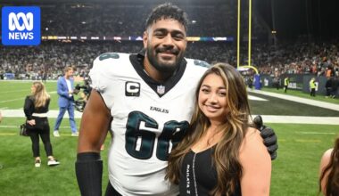 Jordan Mailata's former school and football club cheer him on for Super Bowl LIX